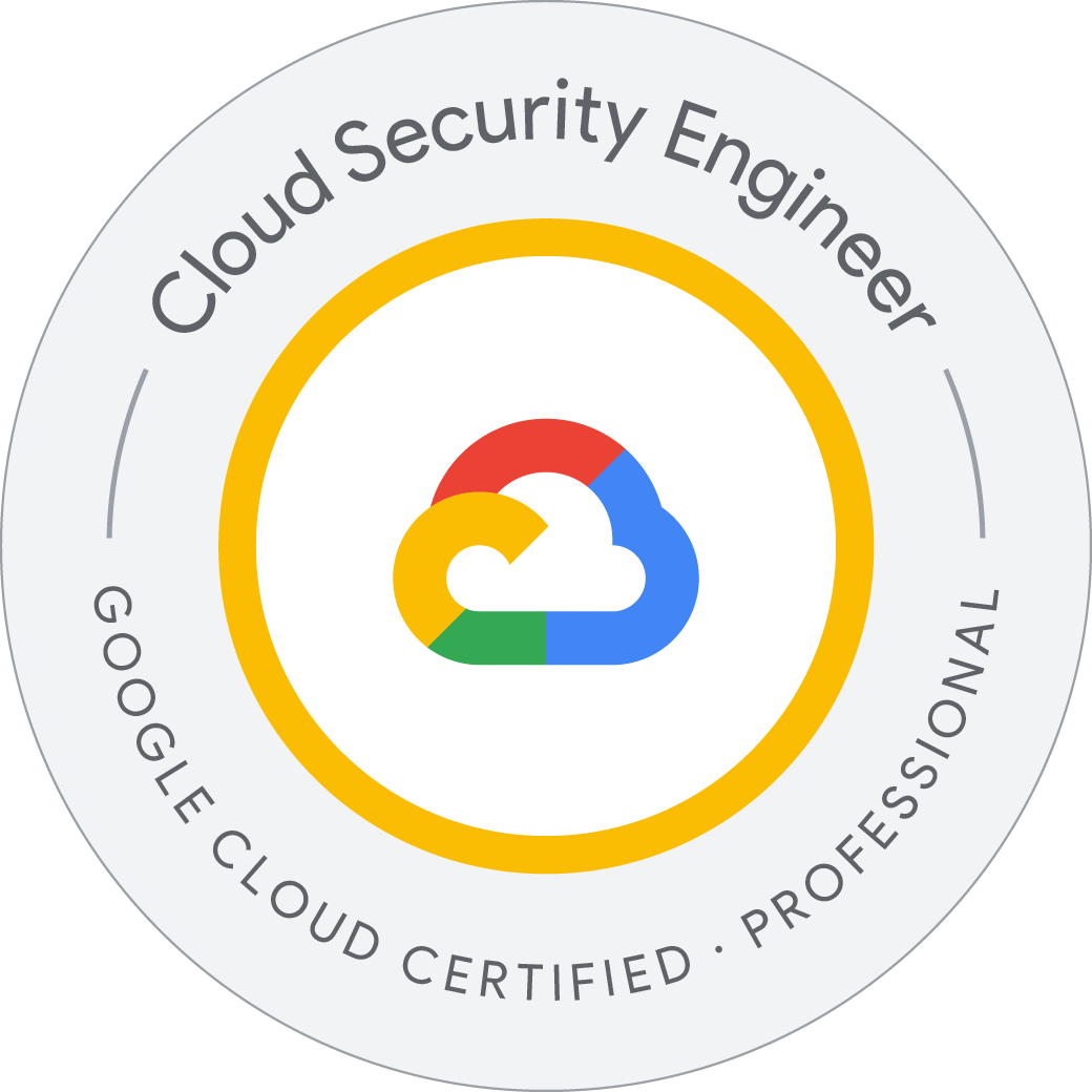 Google Cloud Certified: Professional Cloud Security Engineer